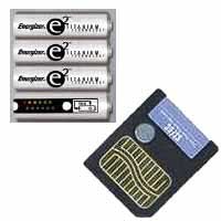Batteries and Memory Cards